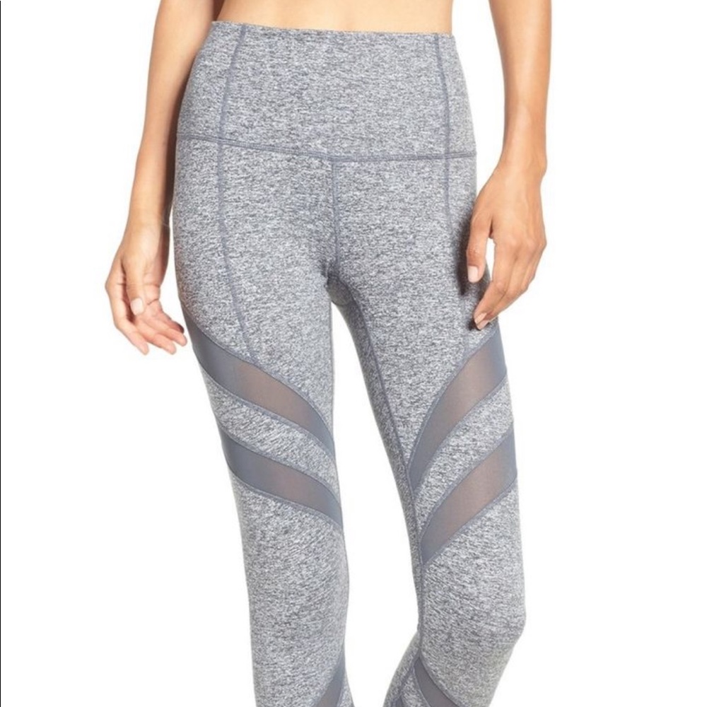 Zella grey mesh pants size small